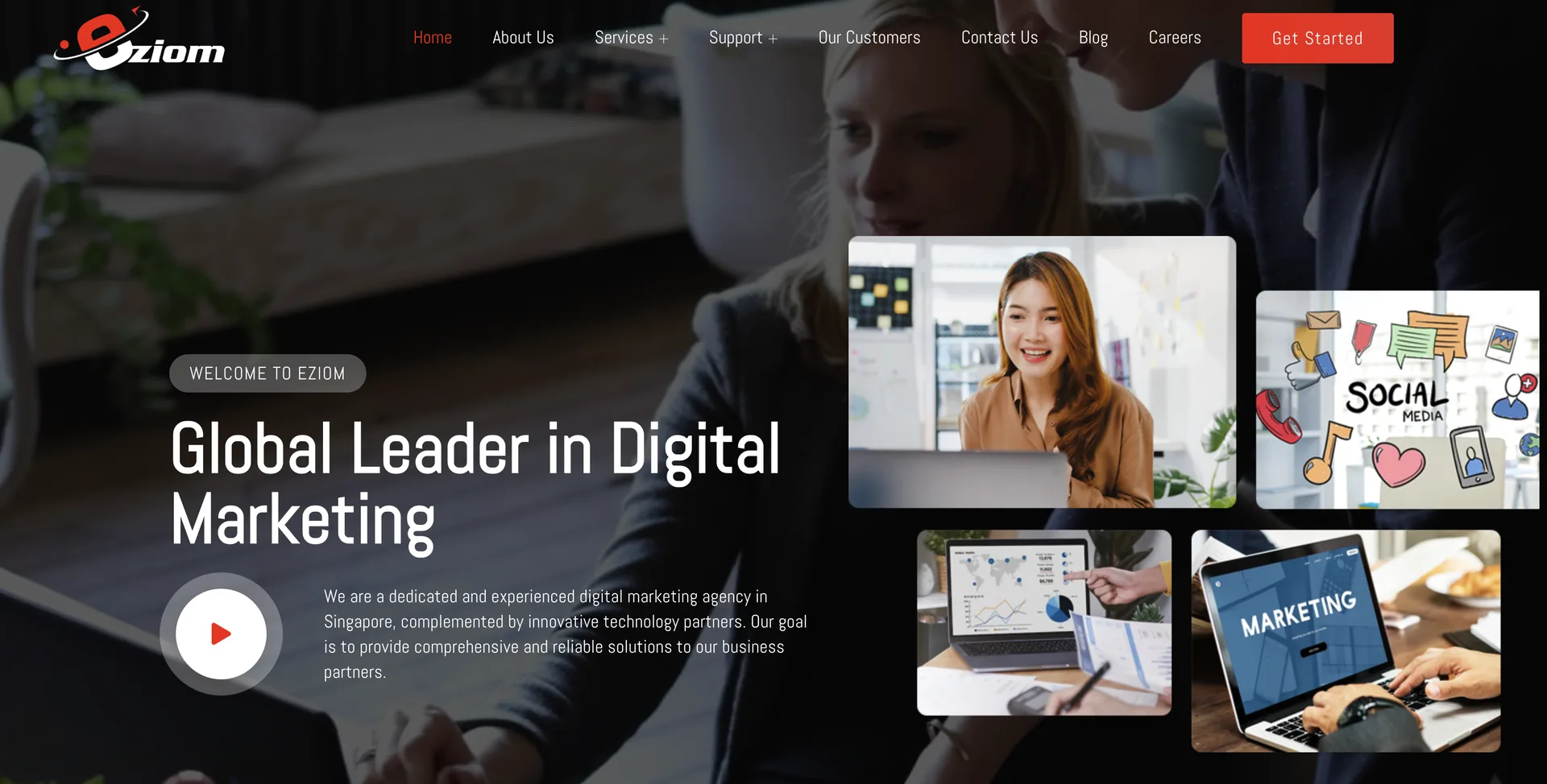 providing link building services