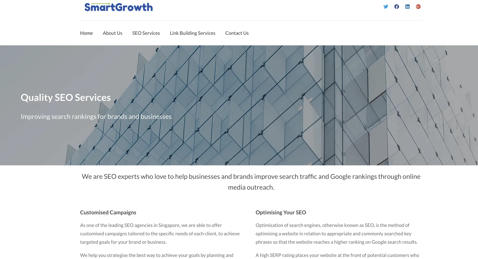 SmartGrowth seo - link building agency