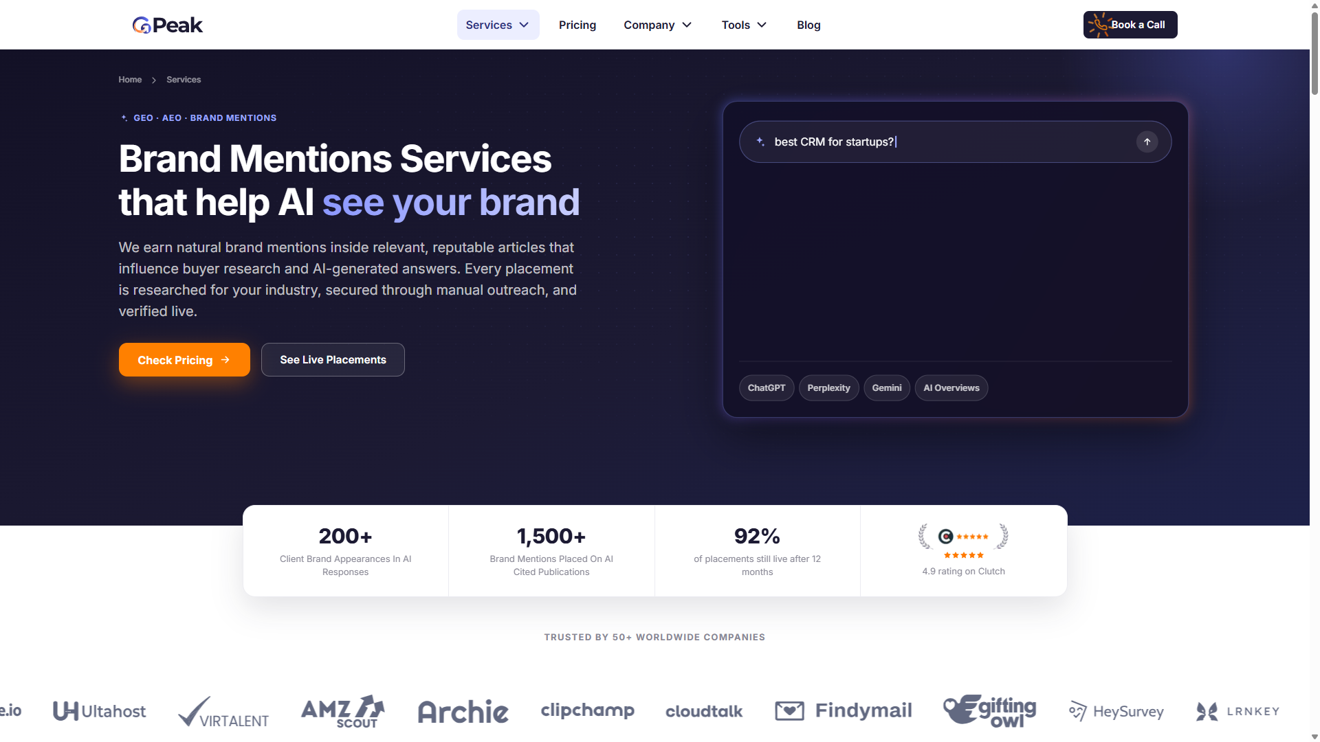 GoPeak.io brand mention services